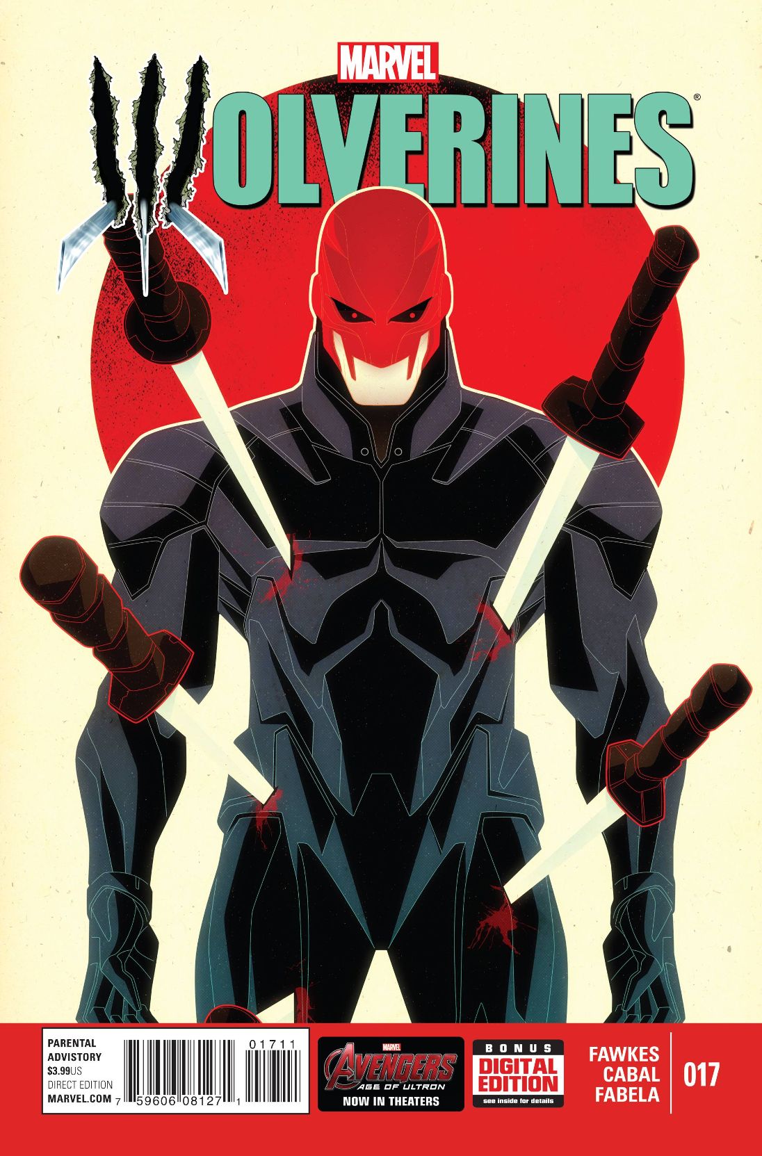 Wolverines # 17 (Marvel Comics 2015)