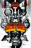 Deadpool's Secret Secret Wars # 1 (Marvel Comics 2015) C2E2 PX Inked Variant