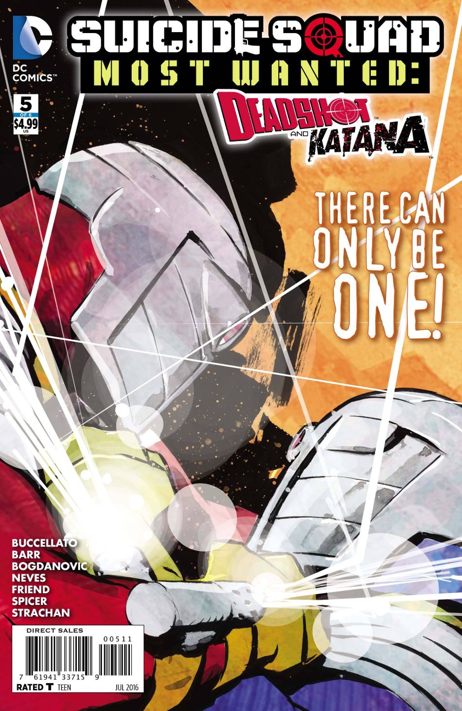Suicide Squad Most Wanted: Deadshot and Katana #  5 (DC Comics 2015)