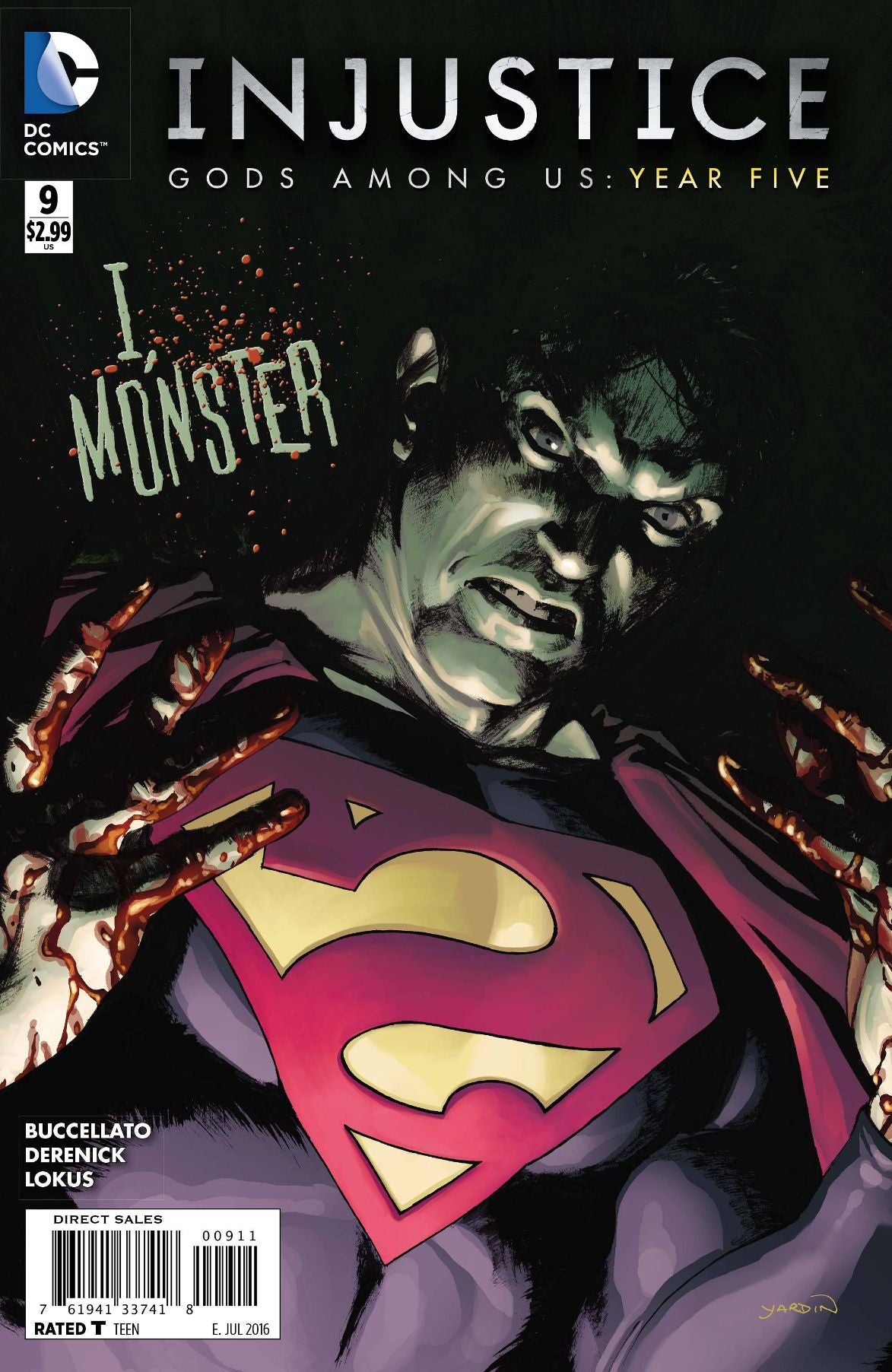 Injustice, Gods Among Us: Year 5 (2016) #  9 (DC Comics 2016)