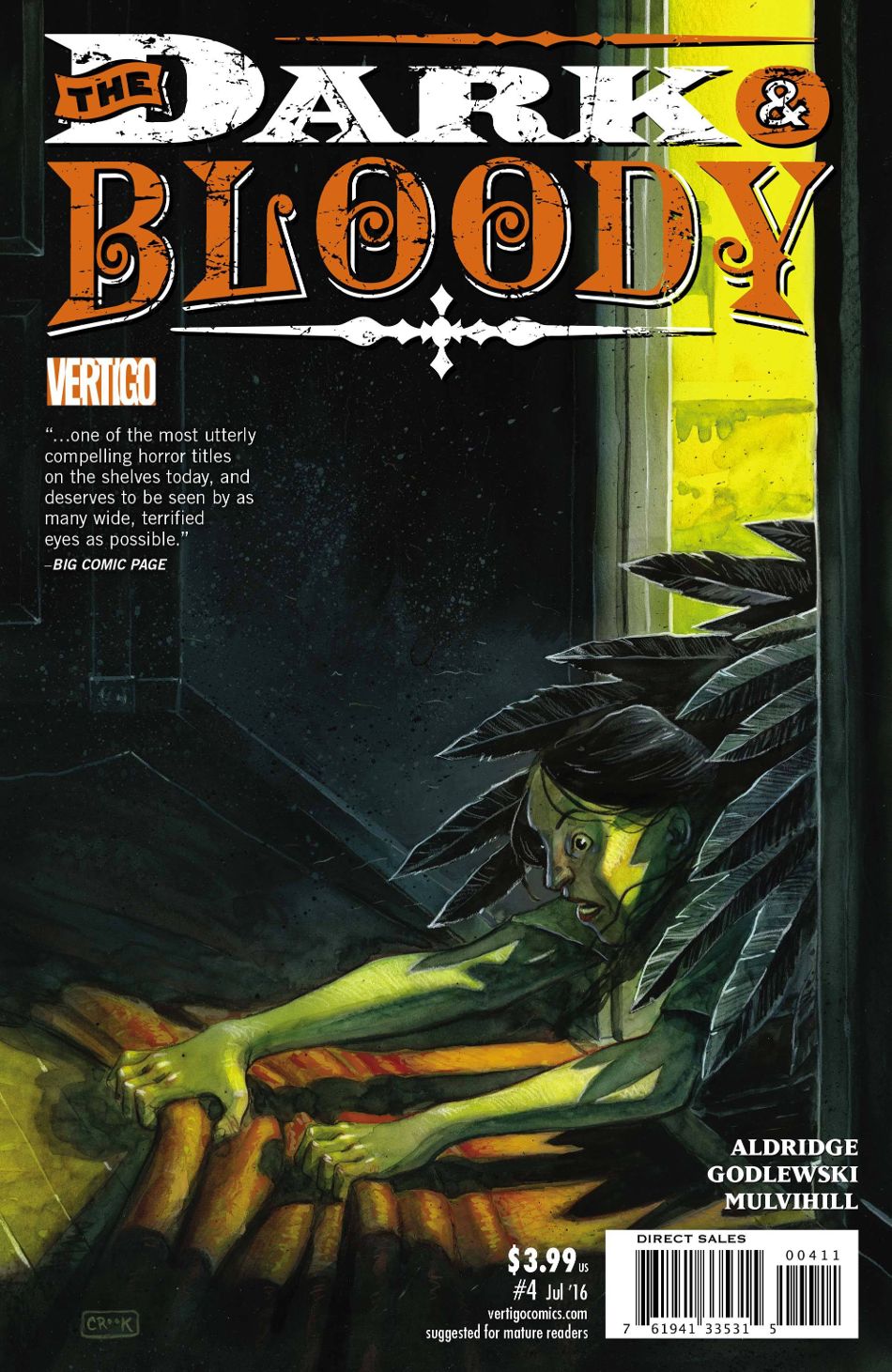 Dark and Bloody # 4 (Vertigo Comics 2016)