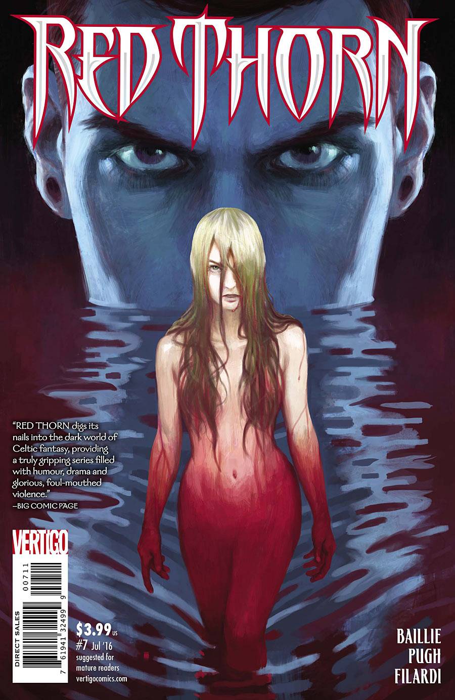 Red Thorn #  7 (Vertigo Comics 2016)