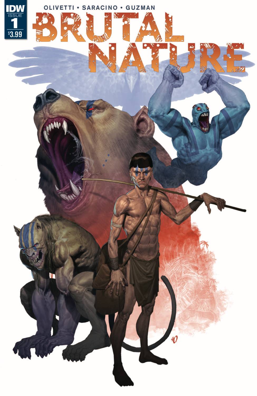 Brutal Nature #  1 of 4 (IDW Publishing 2016)
