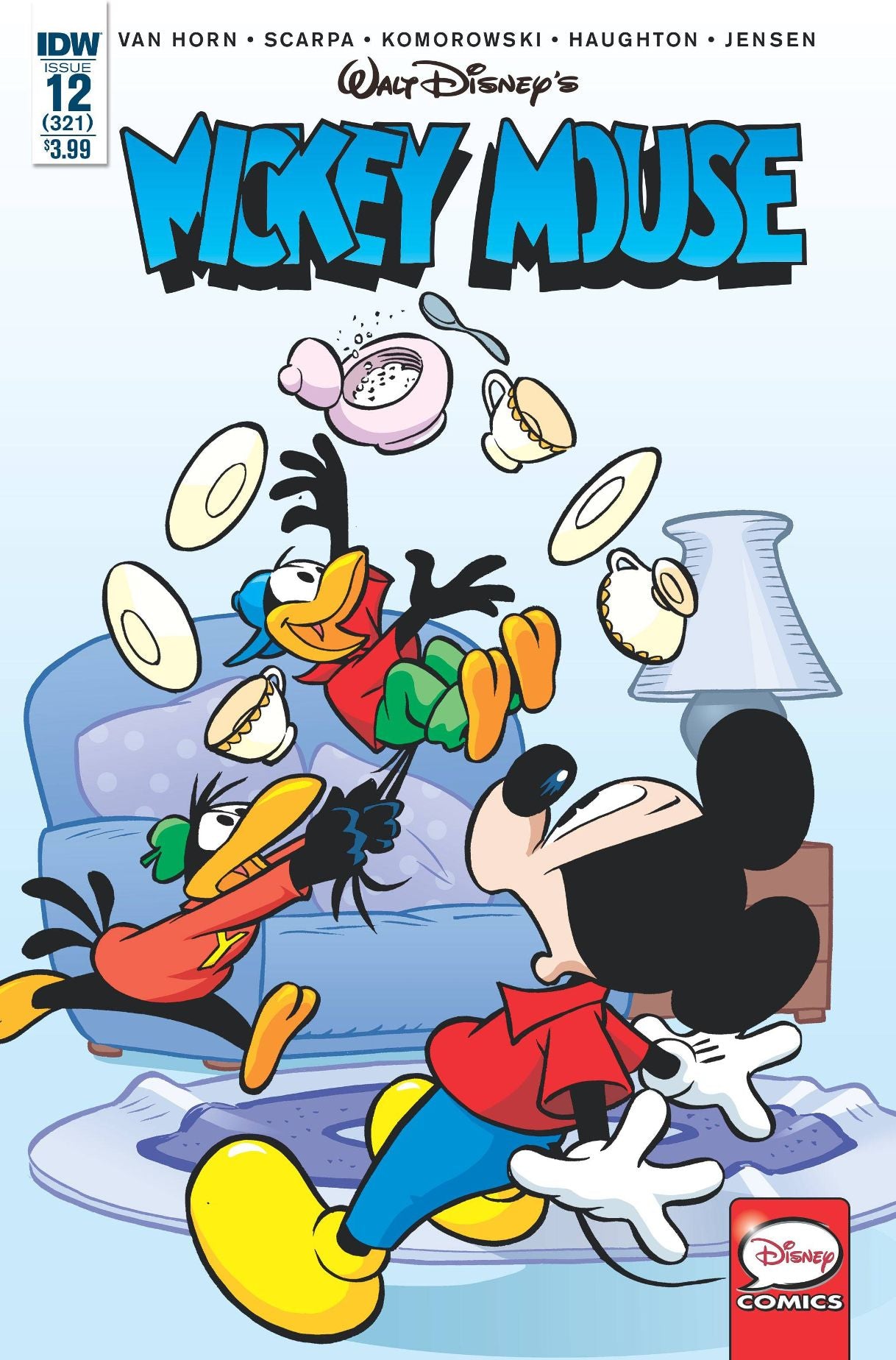 Mickey Mouse # 12 (321) (IDW Comics 2016)