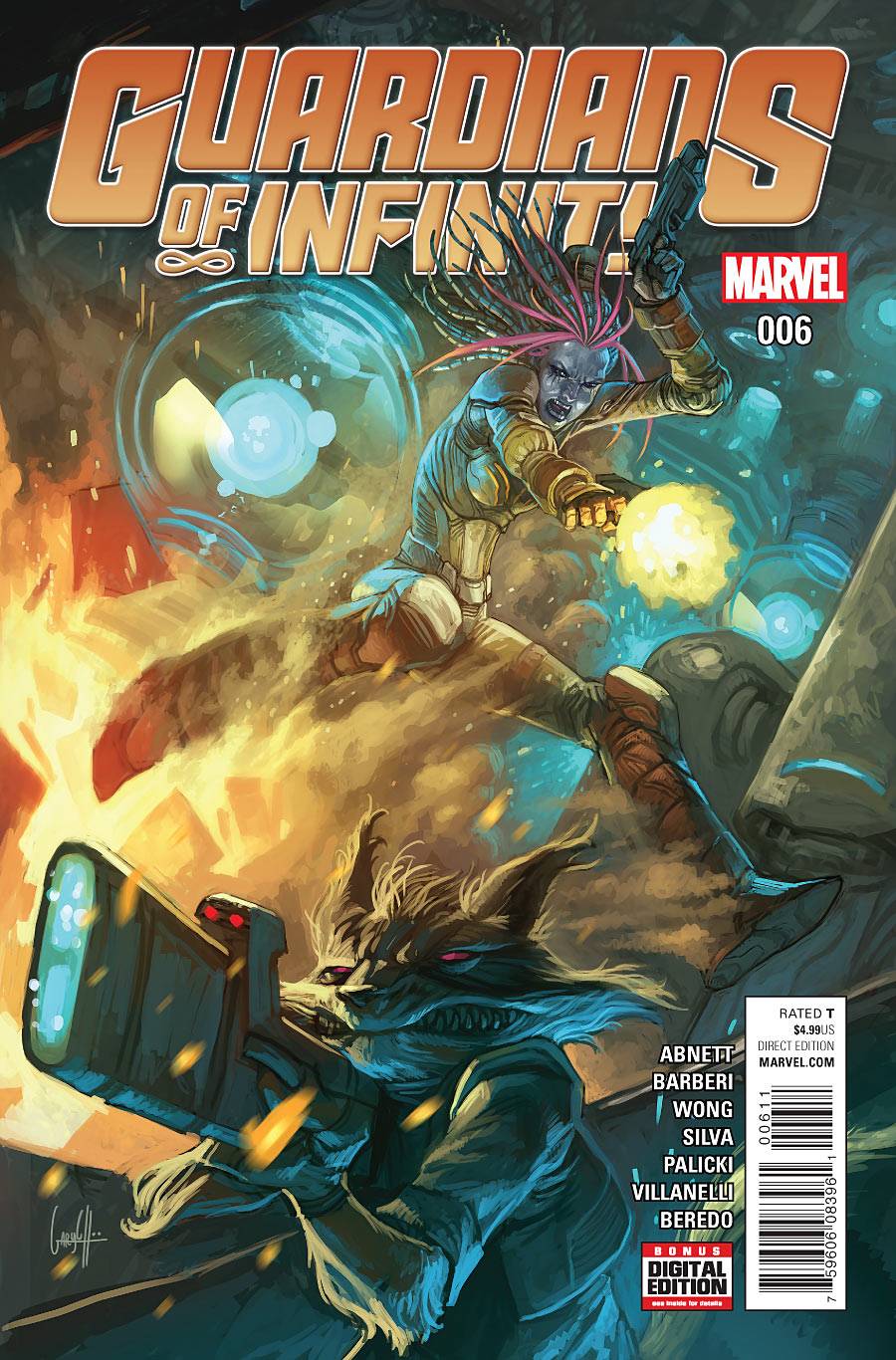 Guardians of Infinity # 6 (Marvel Comics 2016)
