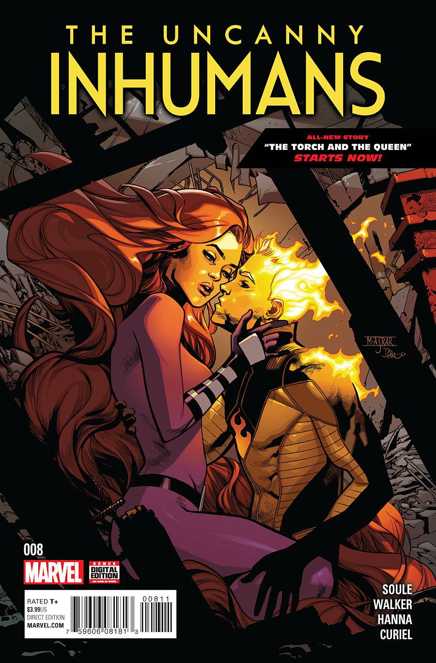 Uncanny Inhumans #  8 (Marvel Comics 2015)