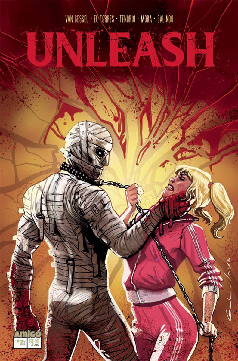 Unleash #  2 of 4 (Amigo Comics 2016)