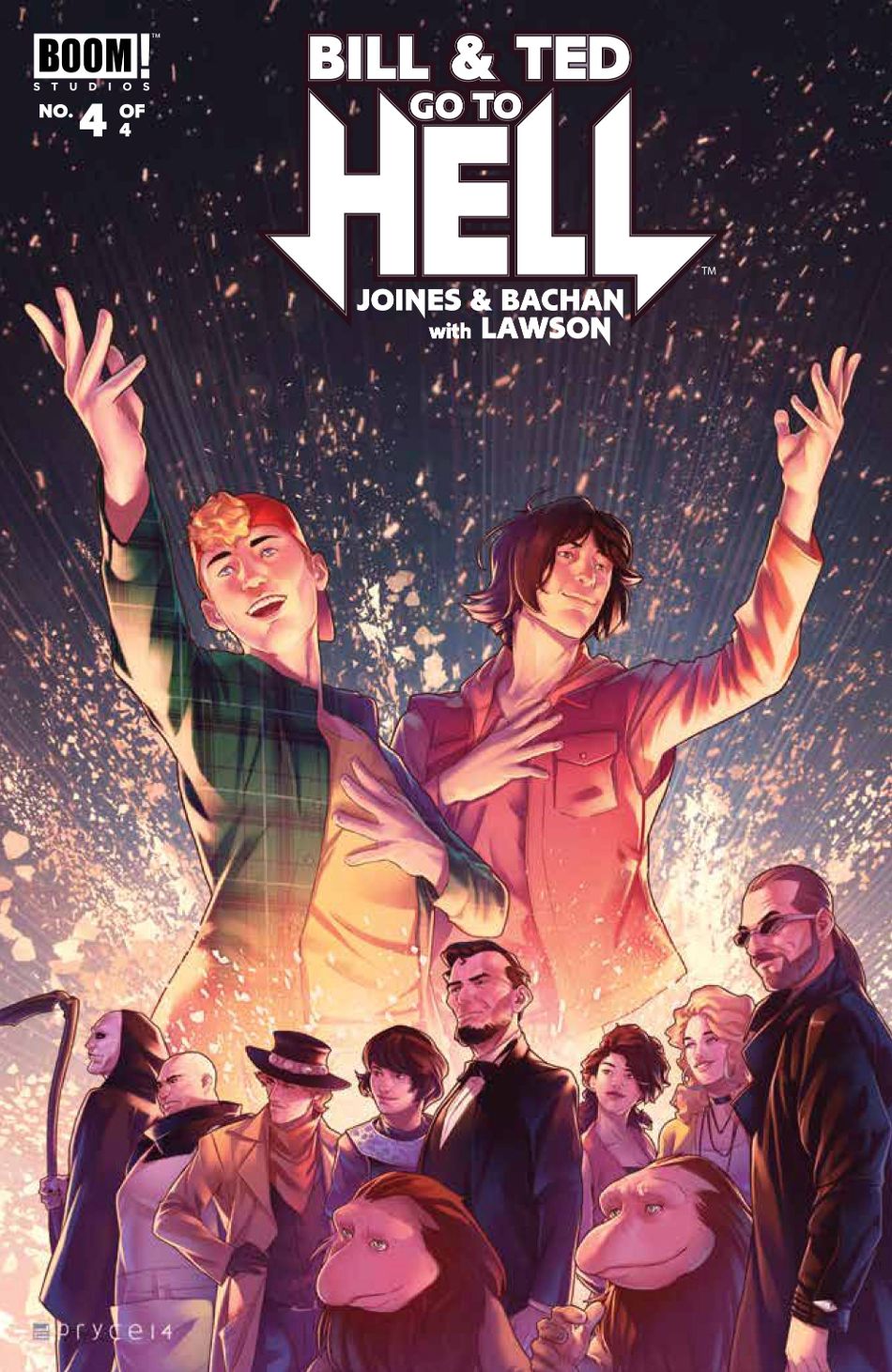 Bill and Ted Go to Hell # 4 of 4 (Boom Comics 2016)