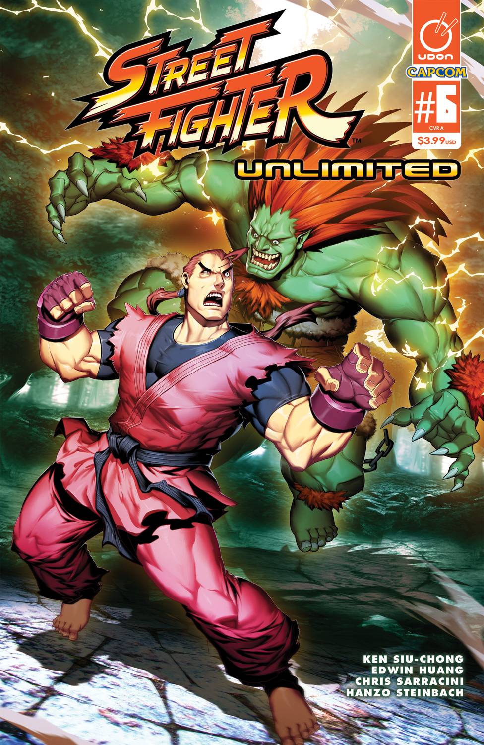 Street Fighter Unlimited # 6 (Udon Comic Book 2016)