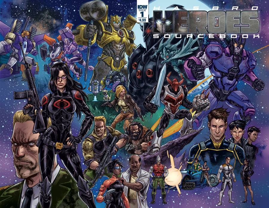Hasbro Heroes Sourcebook #  1 (IDW Comics 2017)