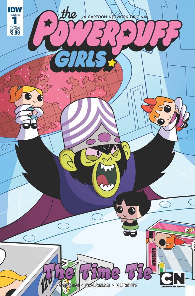 Powerpuff Girls: The Time Tie # 1 (IDW Comics 2017) Funko ArtCover