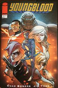 Youngblood #  1 (Image Comics 2017) Retailer Appreciation Gold Logo Cover