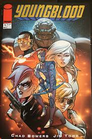 Youngblood #  1 (Image Comics 2017) Retailer Appreciation Gold Logo Cover