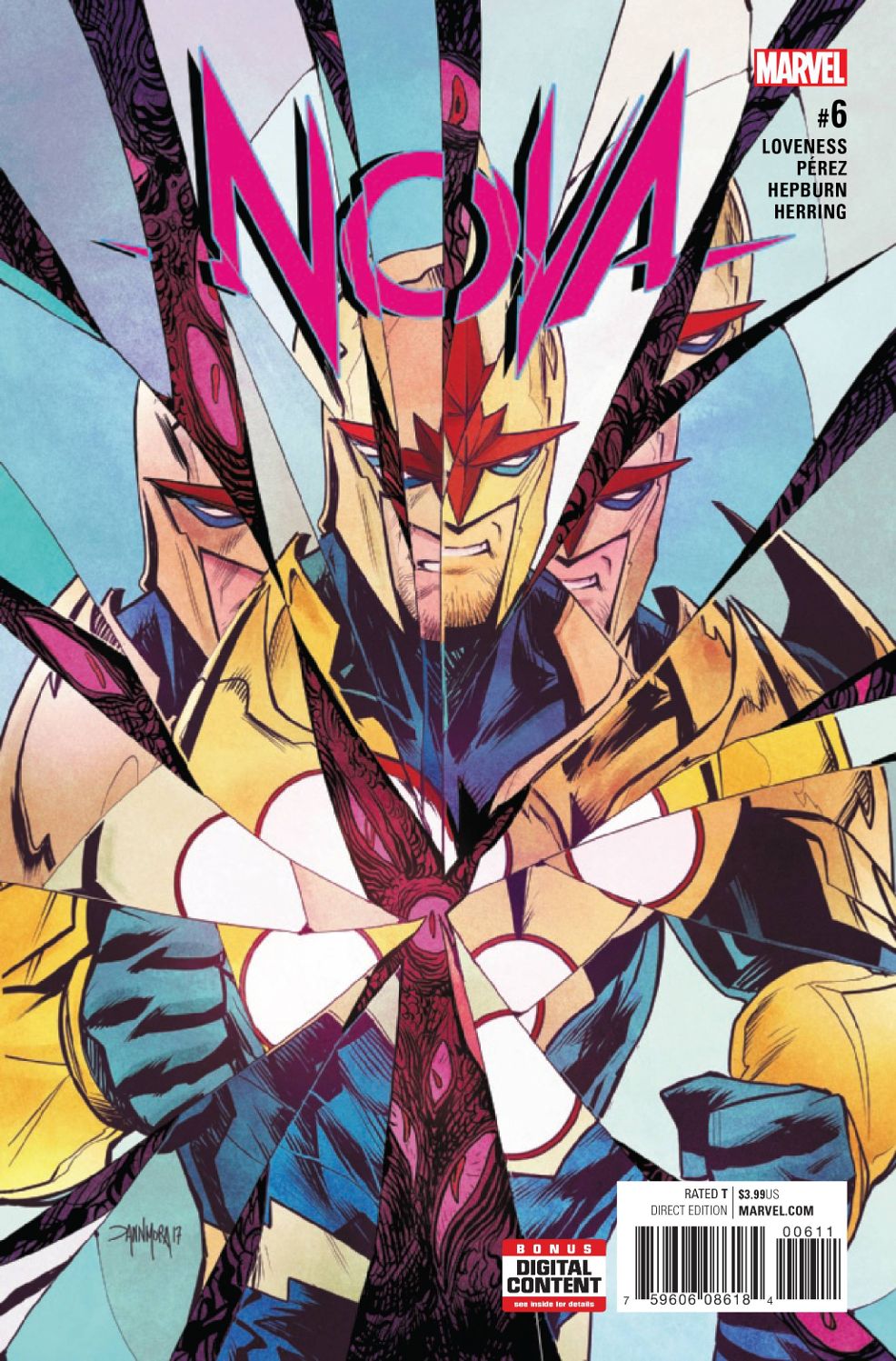 Nova volume 7 #  6 (Marvel Comics 2017)