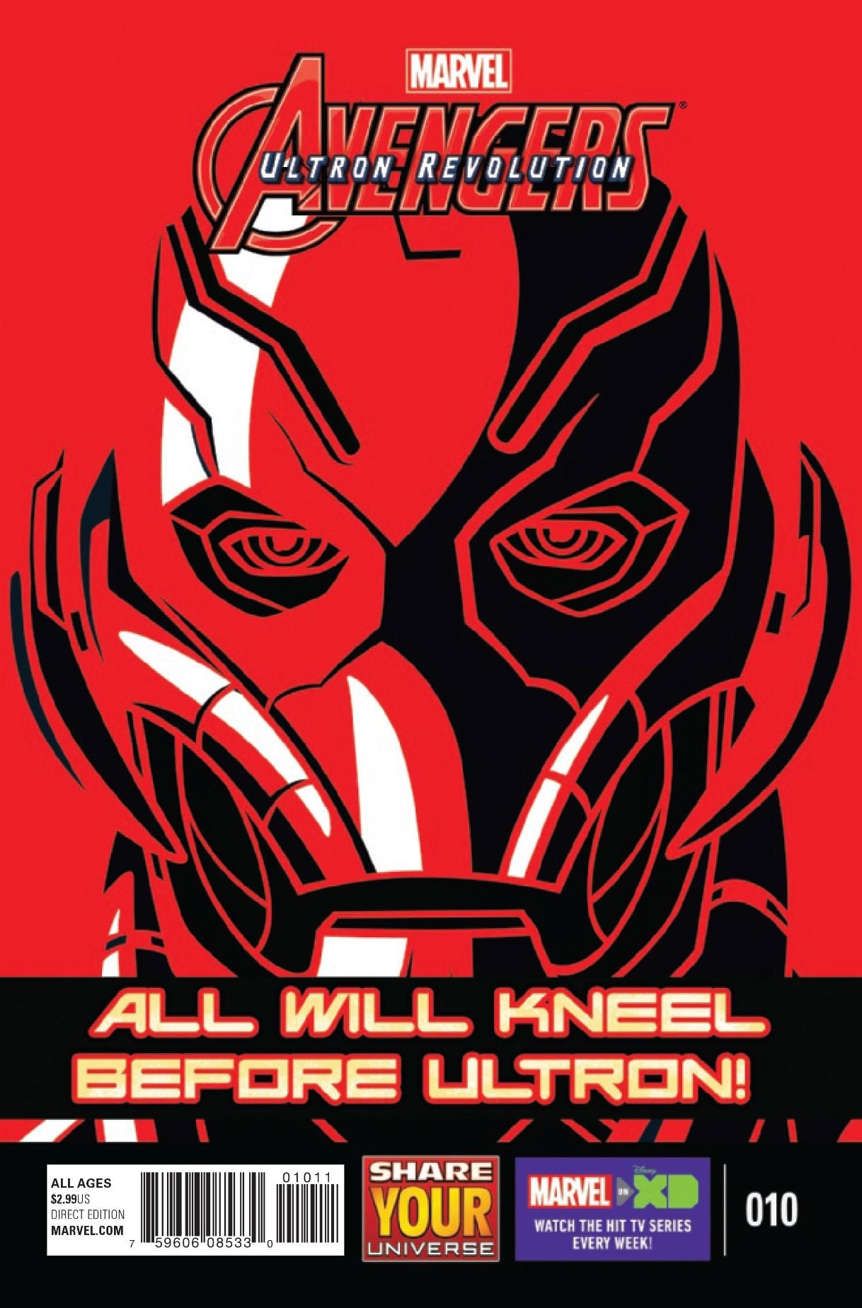Marvel Universe: Avengers Ultron Revolution # 10 (Marvel Comics 2017)
