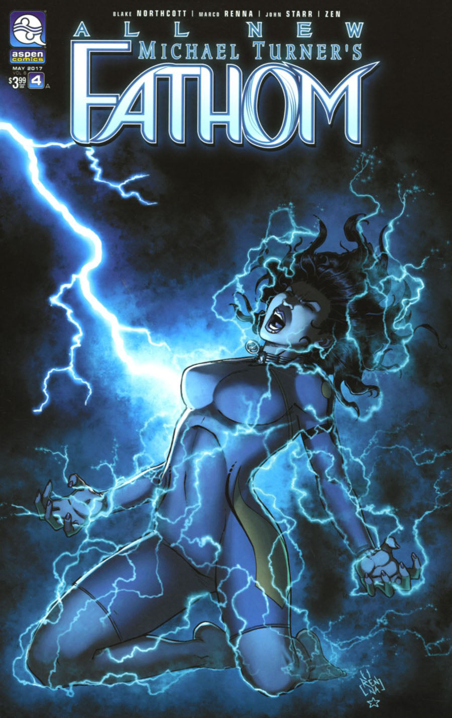 All New Fathom, volume 6 #  4 (Aspen Comics 2017)