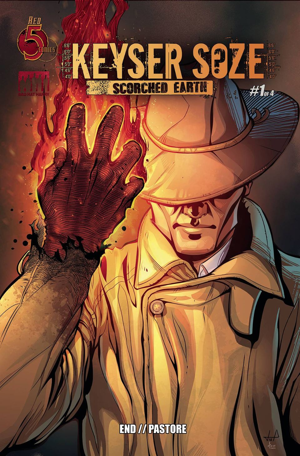 Keyser Soze: Scorched Earth #  1 of 5 (Red 5 Comics 2017)