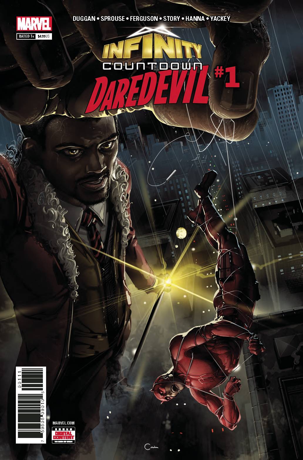 Infinity Countdown: Daredevil #  1 (Marvel Comics 2018)