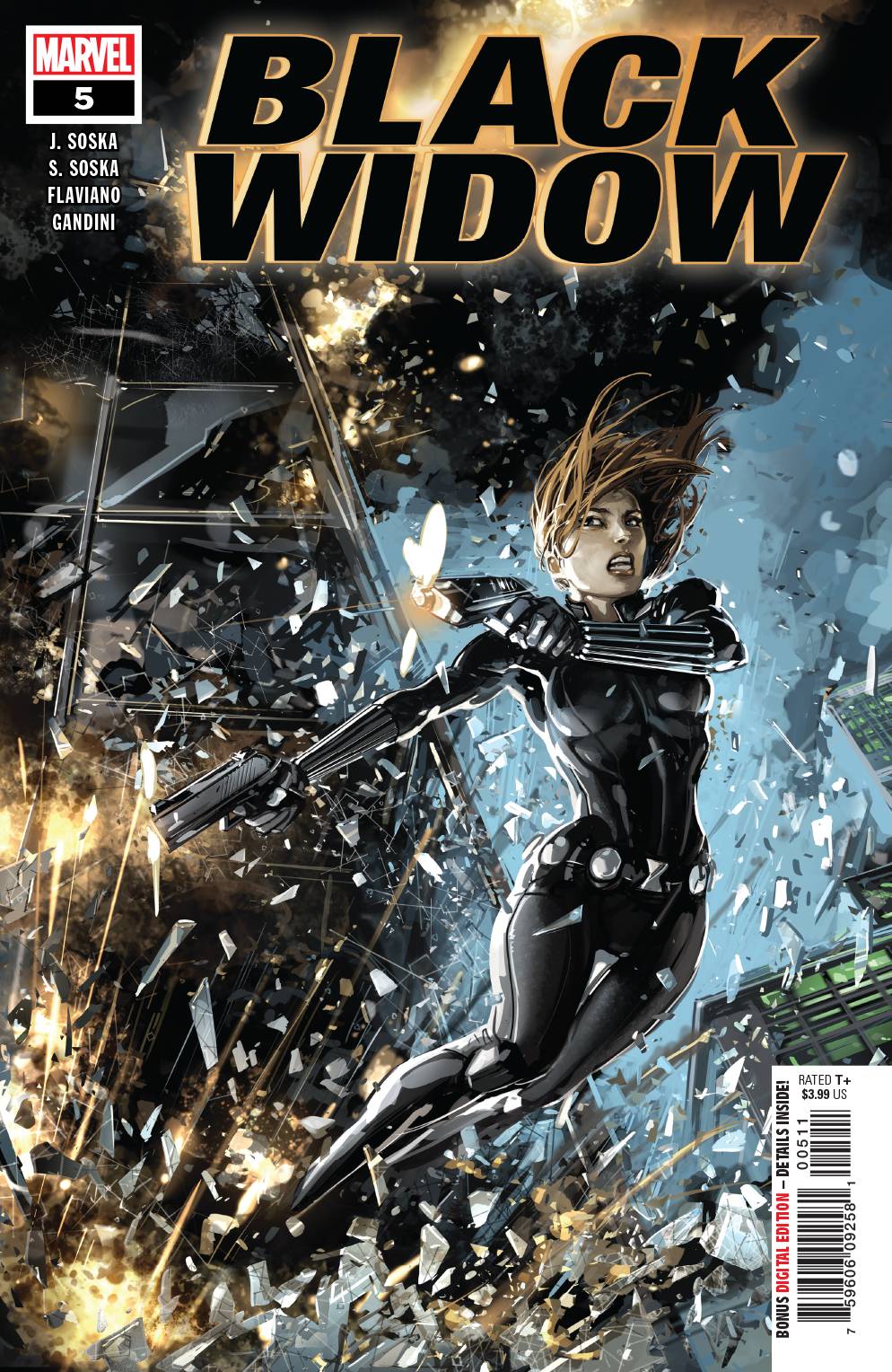 Black Widow volume 7 #  5 (Marvel Comics 2019)