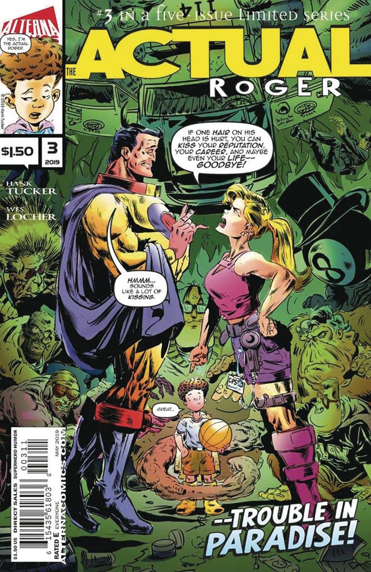 Actual Roger #  3 of 5 (Alterna Comics 2019)