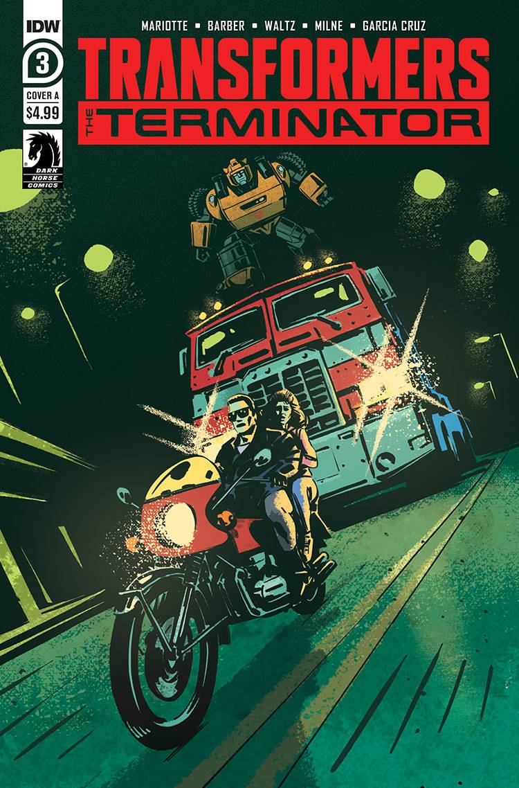 Transformers Vs. The Terminator #  3 of 4 (IDW Publishing 2020)