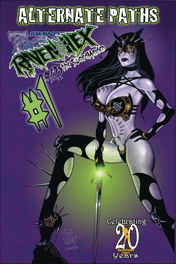 Tarot Witch of the Black Rose # 122 (Broadsword Comics 2019)  Alternate Paths Variant