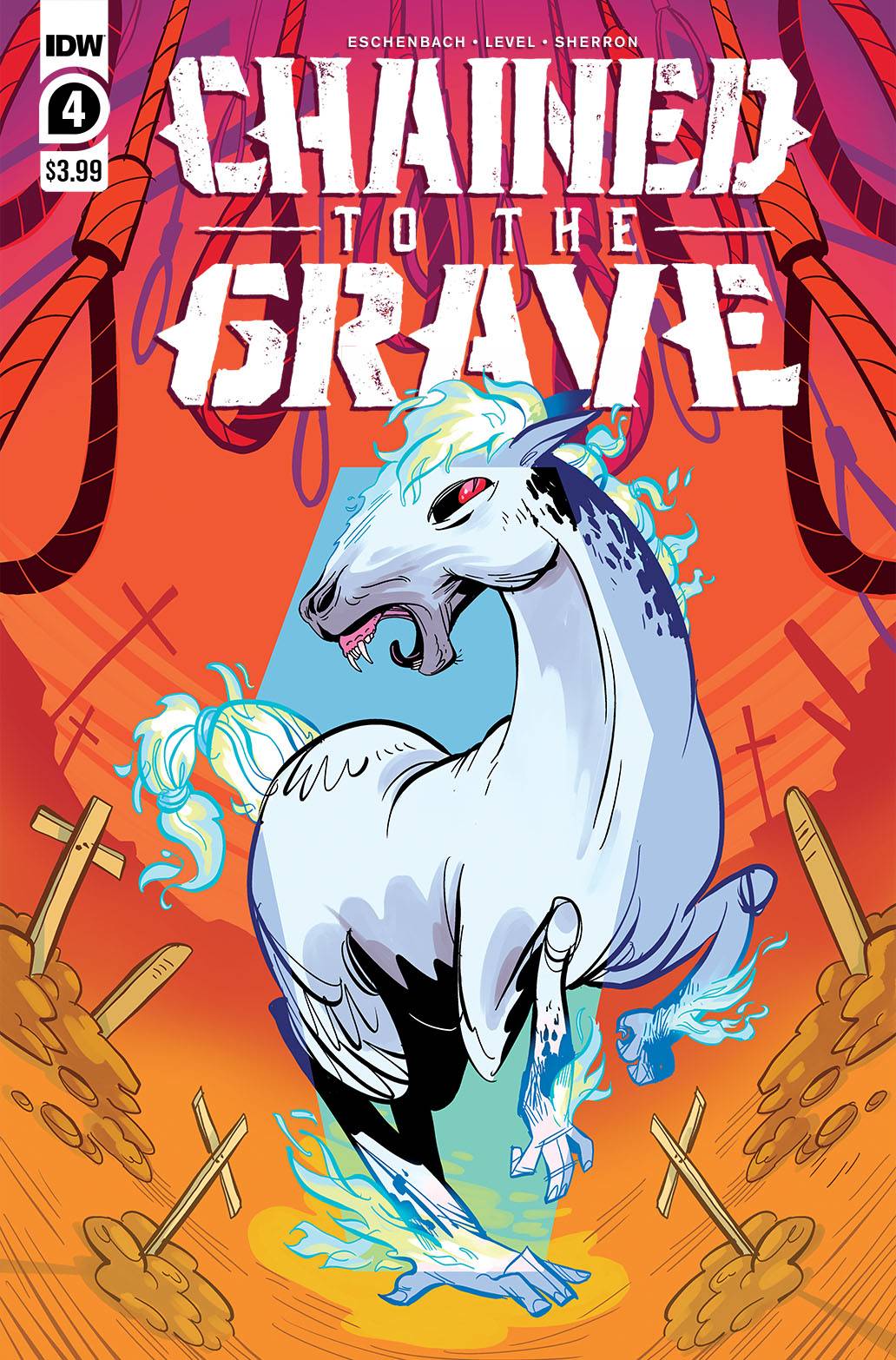 Chained To The Grave #  4 of 5 (IDW Publishing 2021)