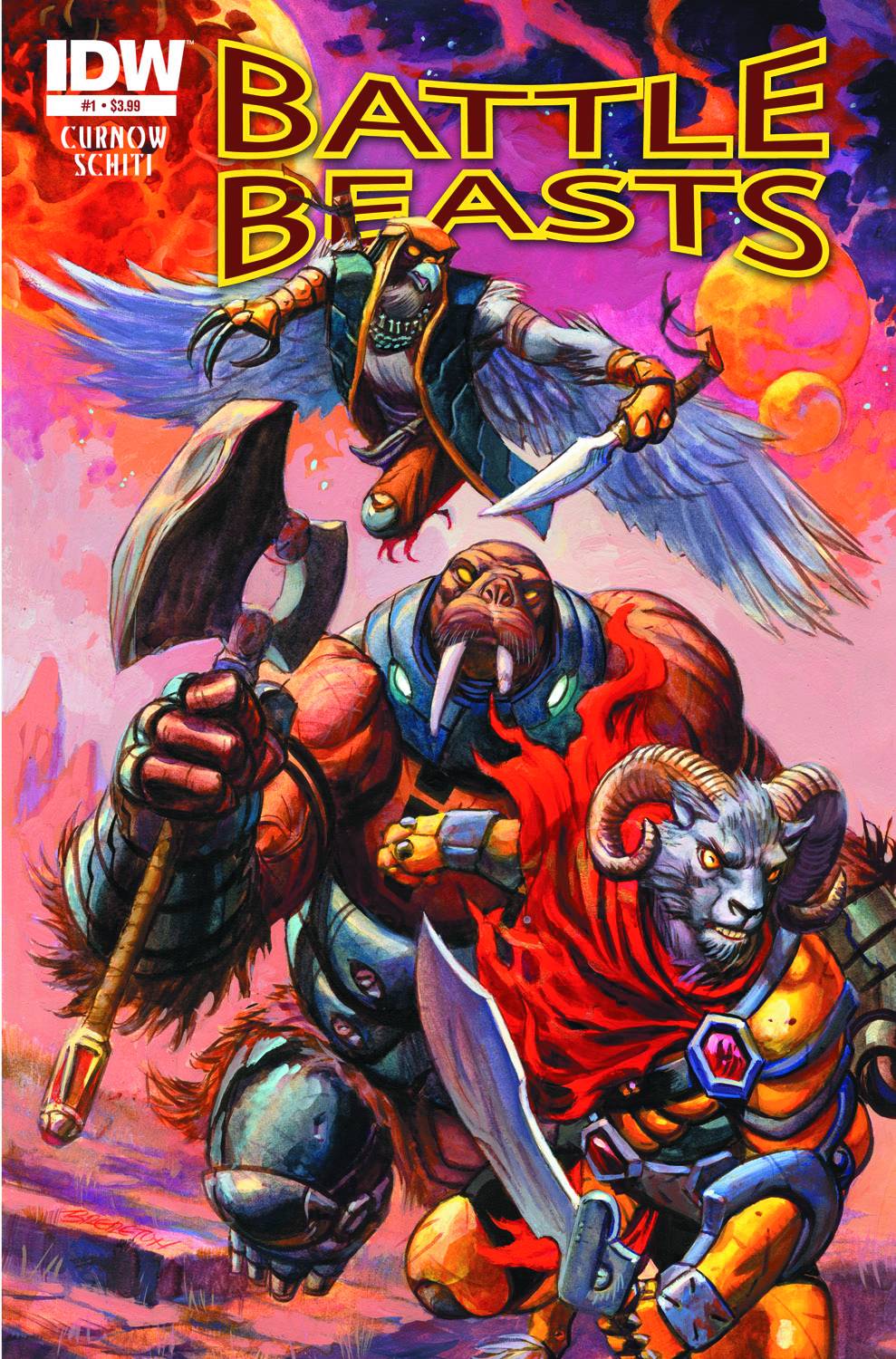 Battle Beasts # 1 (IDW Comics 2012)