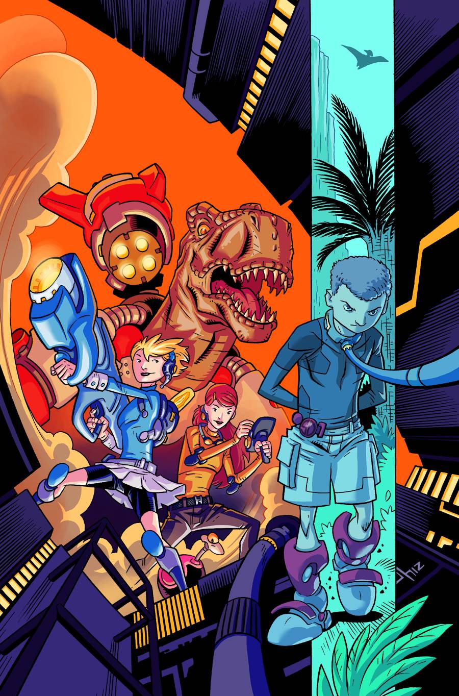 Super Dinosaur # 12 (Image Comics 2012)