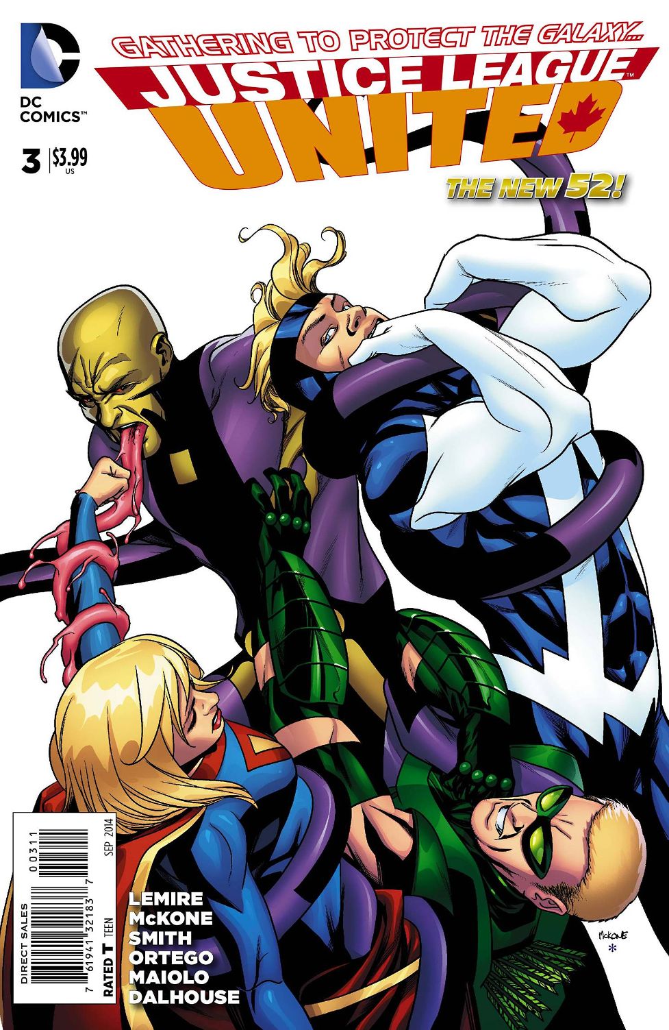 Justice League United #  3 (DC Comics 2014)
