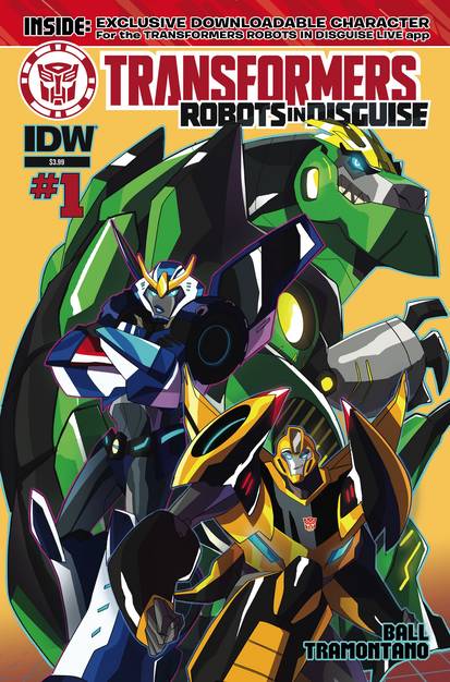 Transformers: Robots in Disguise Animated # 1 (IDW Comics 2015)
