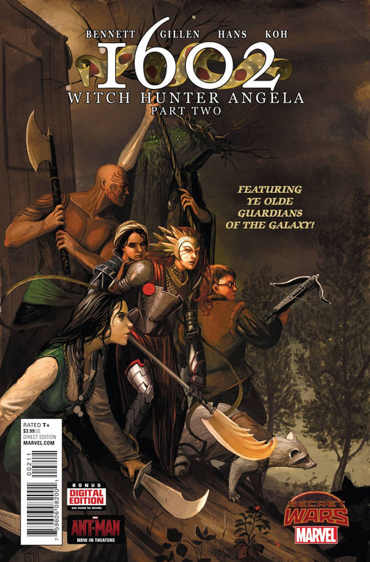 1602 Witch Hunter Angela # 2 (Marvel Comics 2015)