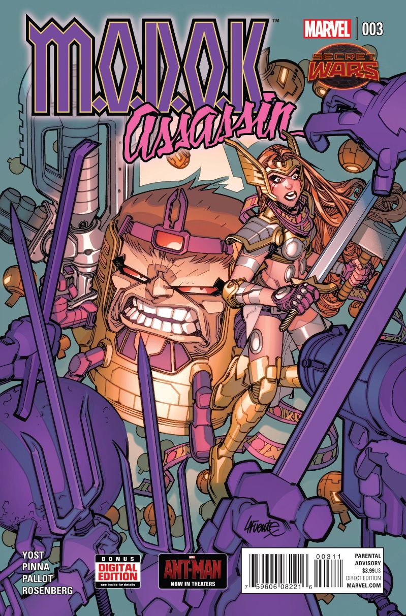 Modok Assassian #  3 (Marvel Comics 2015)