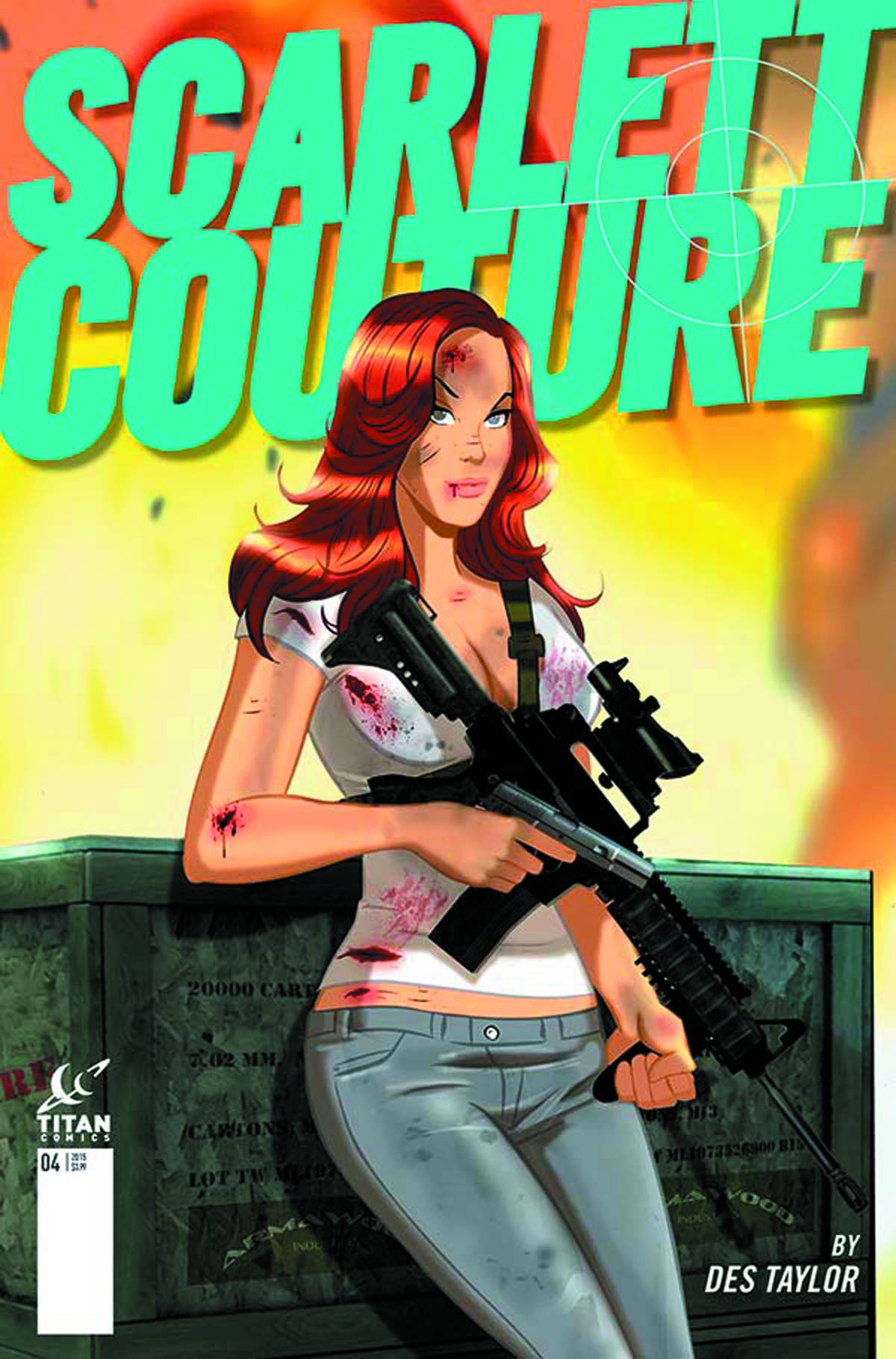 Scarlett Couture # 4 (Titan Comics 2015)