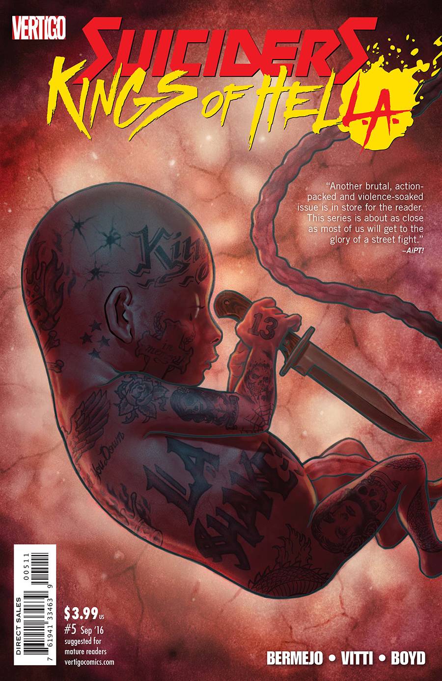 Suiciders: Kings of HelL.A. # 5 (Vertigo Comics 2016)