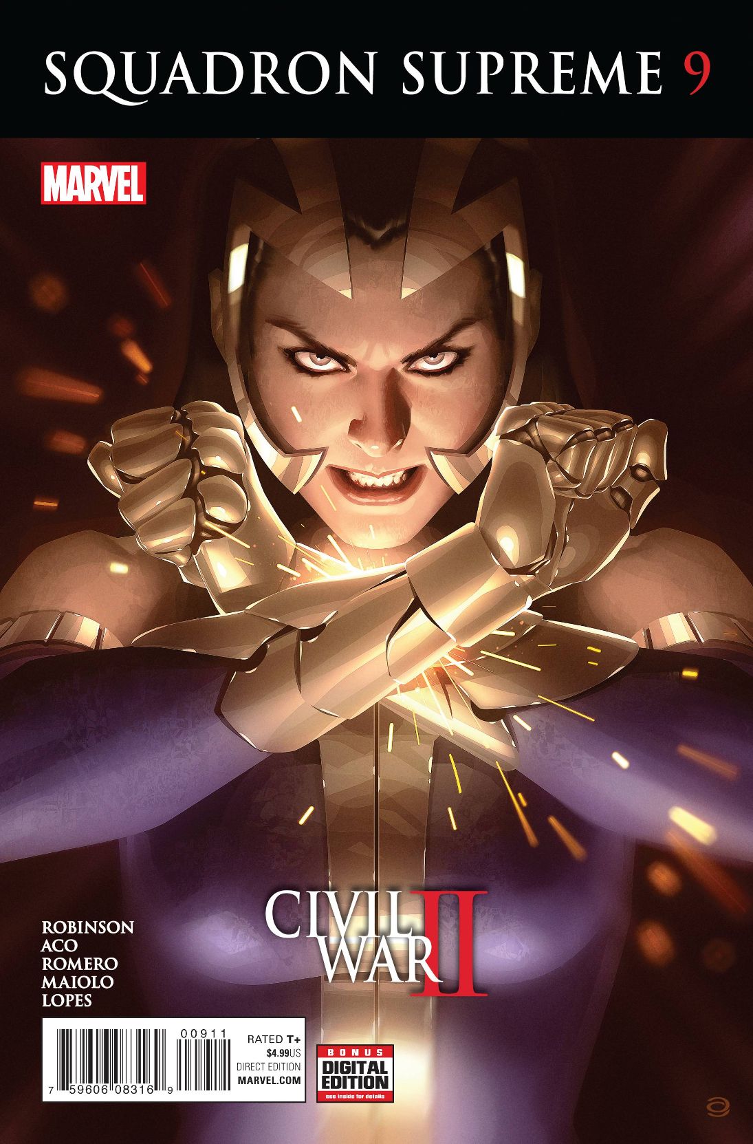 Squadron Supreme #  9 (Marvel Comics 2016)