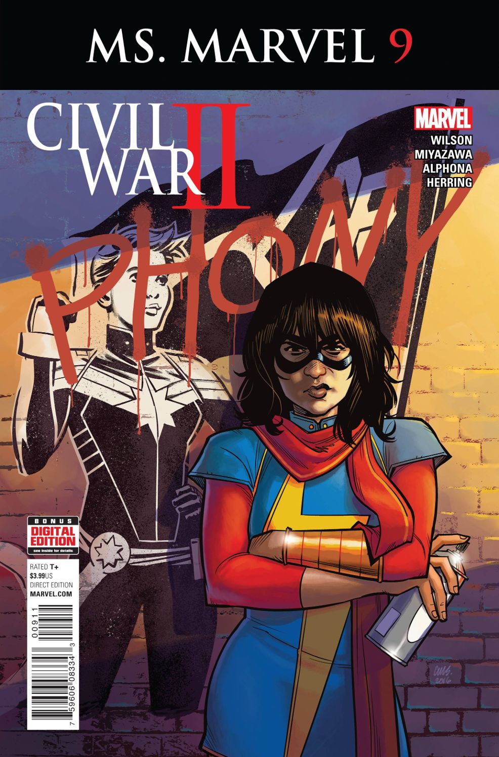 Ms. Marvel #  9 (Marvel Comics 2016)