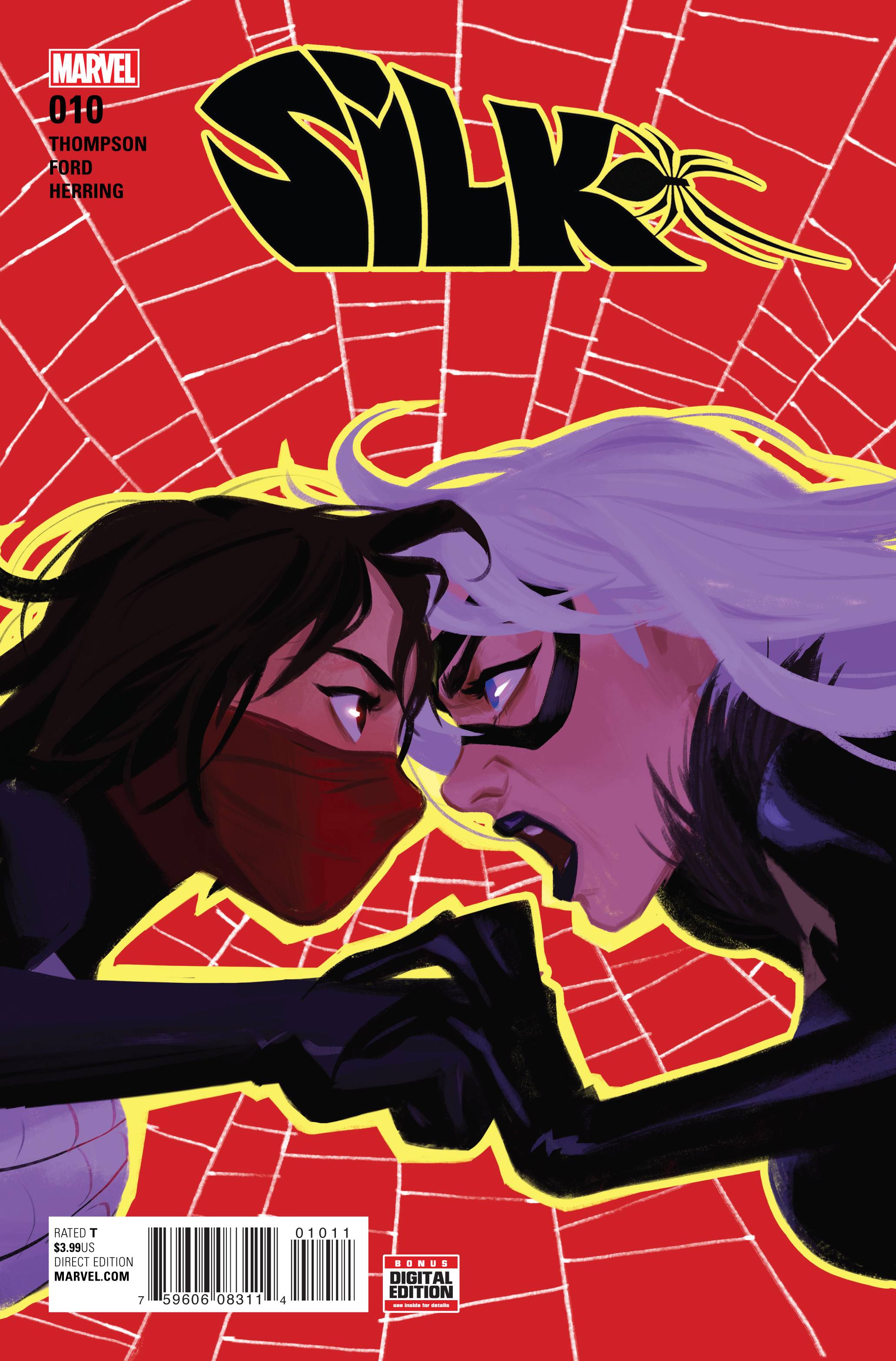 Silk, volume 2 # 10  (Marvel Comics 2016)