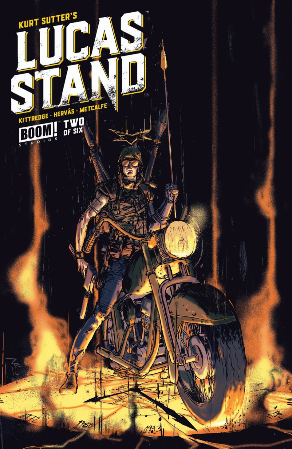 Lucas Stand #  2 of 6 (Boom Studios 2016)