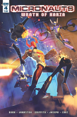 Micronauts Wrath of Karza # 4 of 5 (IDW Comics 2016)