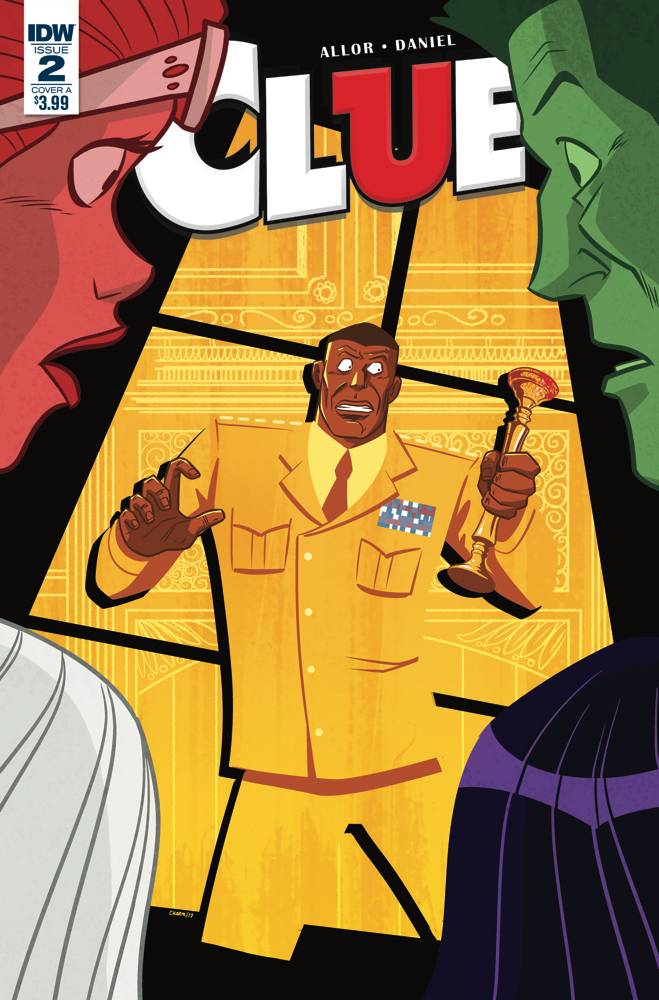 Clue # 2 - Cover A (IDW Publishing 2017)