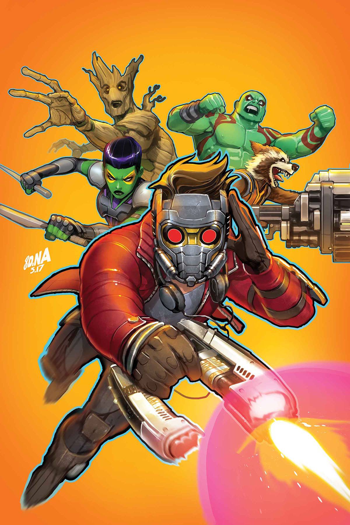 Guardians of The Galaxy, Telltale Series # 1 (Marvel Comics 2017)