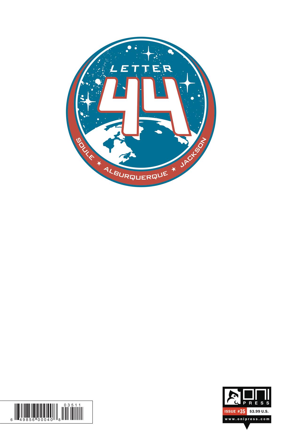 Letter 44 # 35 (Oni Press 2017)