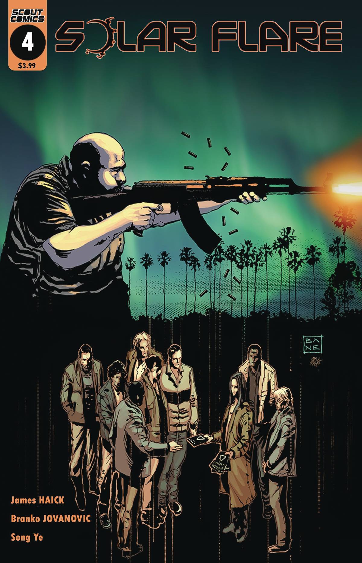Solar Flare #  4 (Scout Comics 2017)