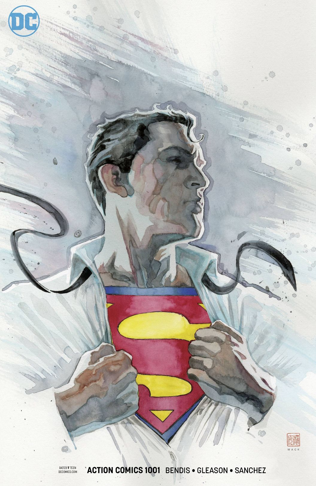 Action Comics # 1001 (DC Comics 2018) David Mack Variant