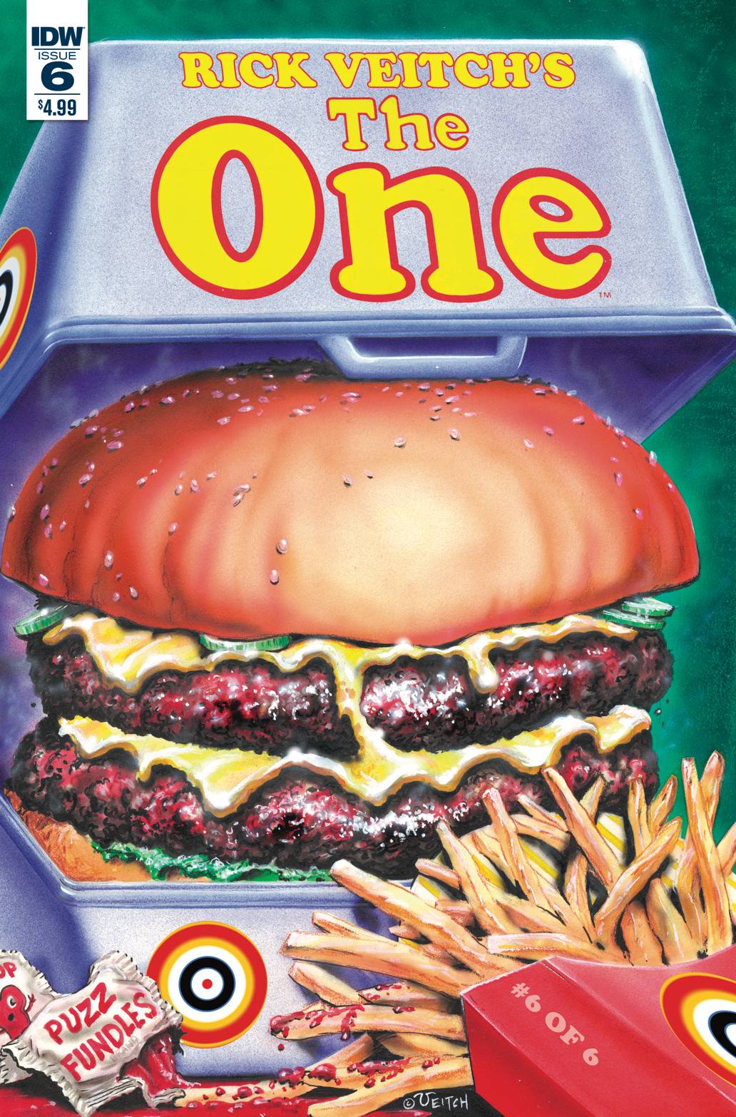 Rick Veitch's The One # 6 of 6 (IDW Publishing 2018)
