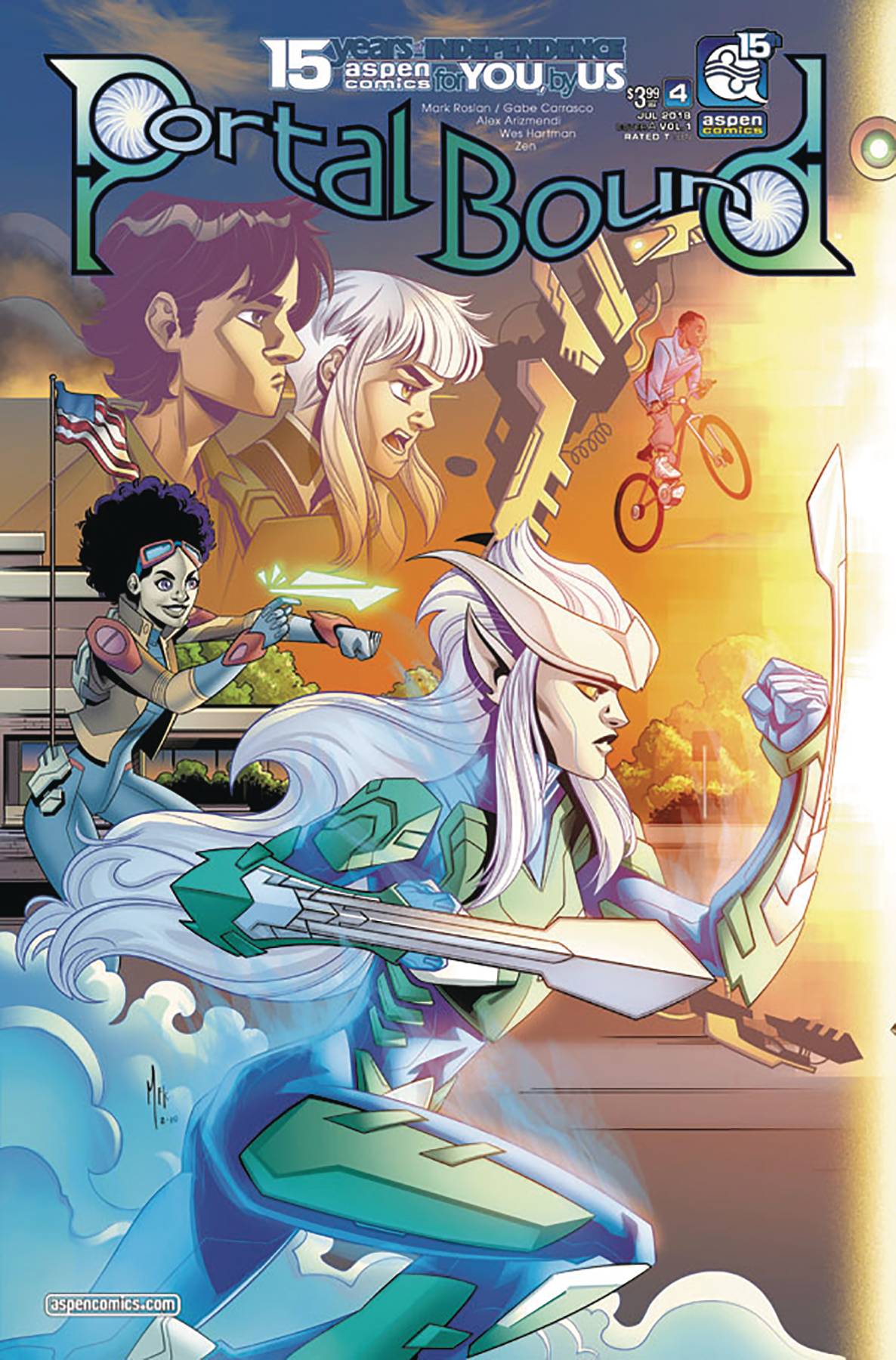 Portal Bound # 4 (Aspen Comics 2018)