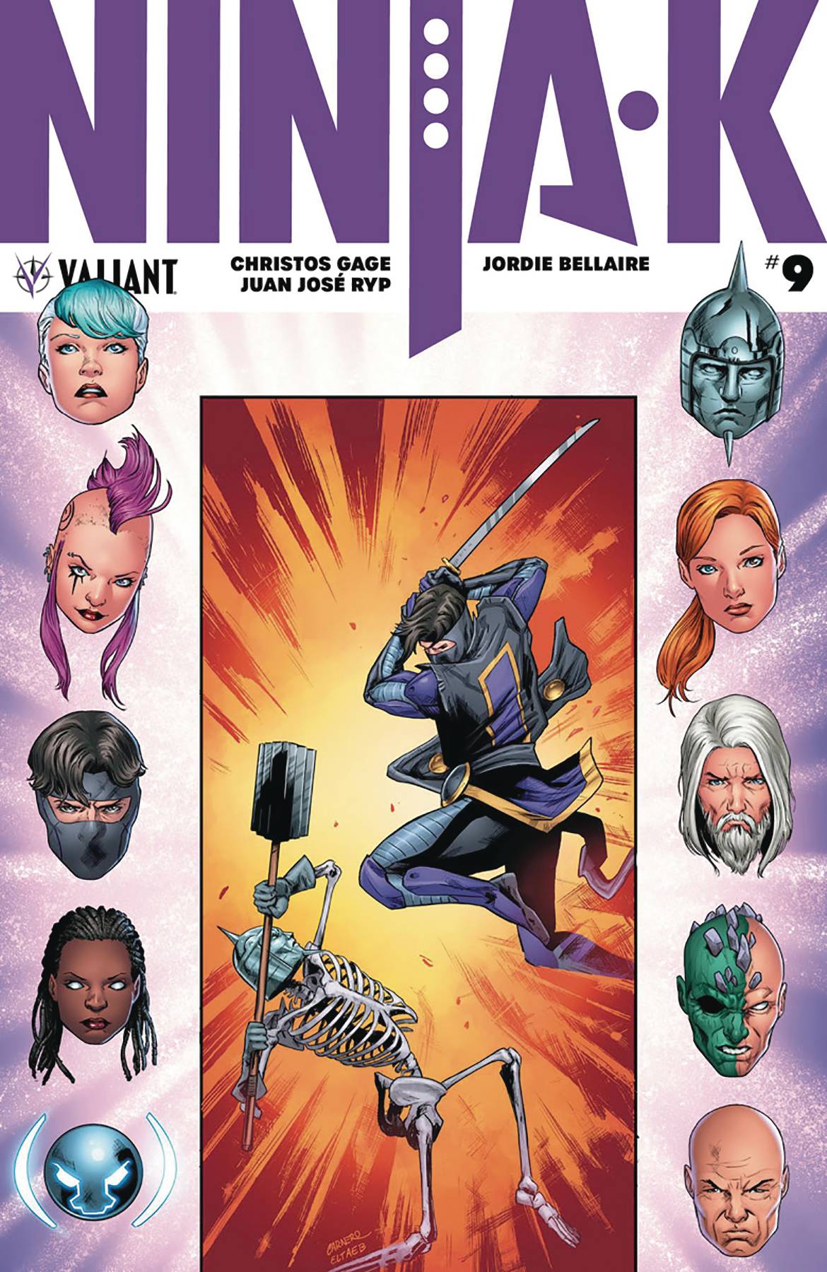 Ninja-K #  9 (Valiant Comics 2018)