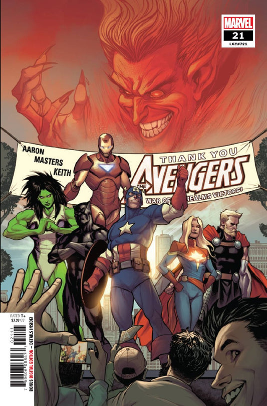 Avengers # 21 (Marvel Comics 2019)