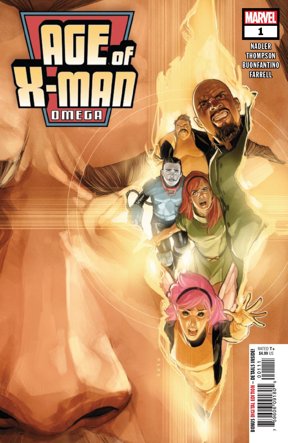 Age of X-Man: Omega # 1 (Marvel Comics 2019)